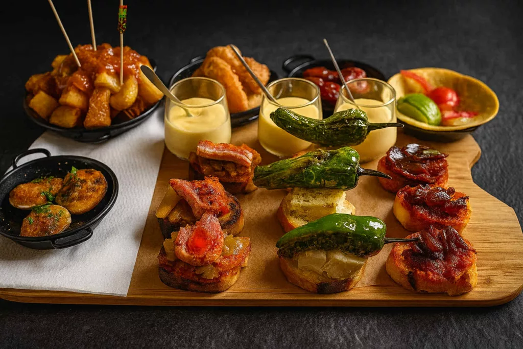 Assortiment de tapas maison de La Casa de las Tapas